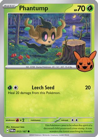 Phantump 012/167 Trick or Trade BOOster Bundle 2024