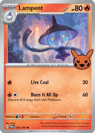 Lampent 037/167 Trick or Trade BOOster Bundle 2024