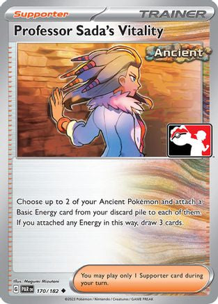 Professor Sada's Vitality 170/182 - Holofoil Prize Pack Series Cards