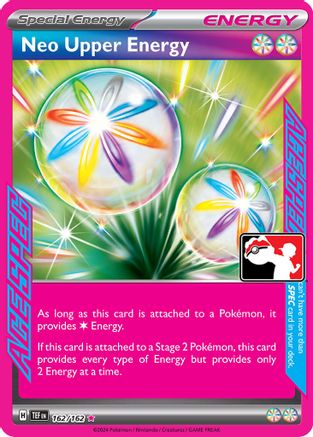 Neo Upper Energy 162/162 - Holofoil Prize Pack Series Cards