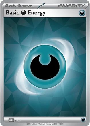 Basic Darkness Energy 015 - Holofoil SVE Scarlet & Violet Energies