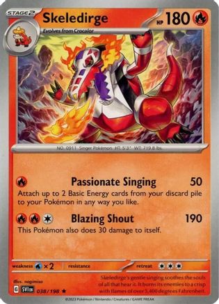 Skeledirge 038/198 Deck Exclusives