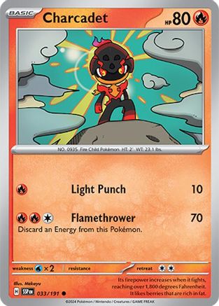 Charcadet 033/191 Surging Sparks - Common