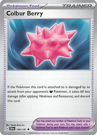 Colbur Berry 168/191 Surging Sparks - Uncommon