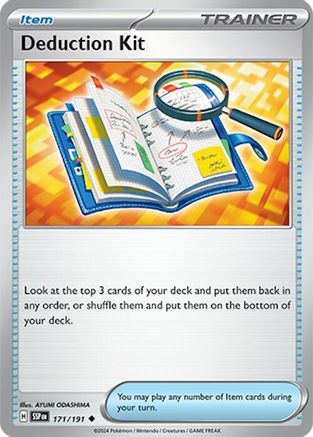 Deduction Kit 171/191 - Reverse Holofoil Surging Sparks - Uncommon