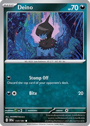 Deino 117/191 Surging Sparks - Common
