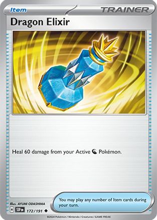 Dragon Elixir 172/191 Surging Sparks - Uncommon
