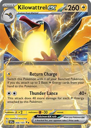 Kilowattrel ex 068/191 Surging Sparks