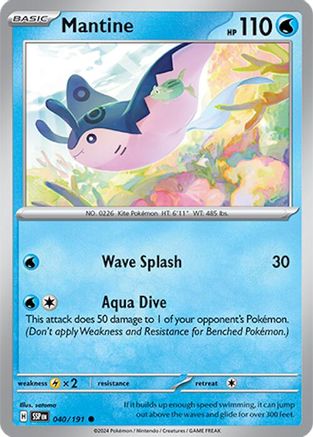Mantine 040/191 Surging Sparks - Common