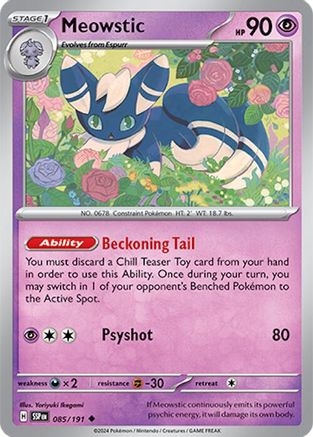 Meowstic 085/191 Surging Sparks - Uncommon