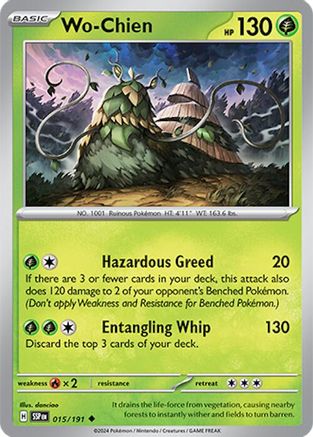 Wo-Chien 015/191 Surging Sparks - Uncommon