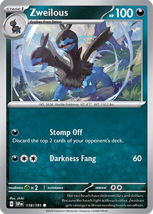 Zweilous 118/191 Surging Sparks - Common