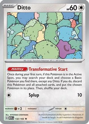 Ditto 132/165 Deck Exclusives