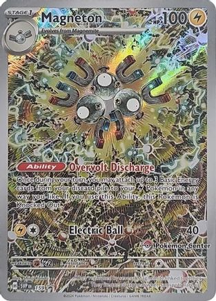 Magneton (Pokémon Center Exclusive) 159 - Holofoil SV Scarlet & Violet Promo Cards