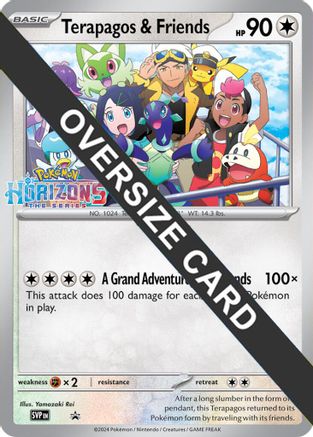 Terapagos & Friends - Holofoil Jumbo Cards