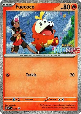 Fuecoco 192 - Holofoil SV Scarlet & Violet Promo Cards