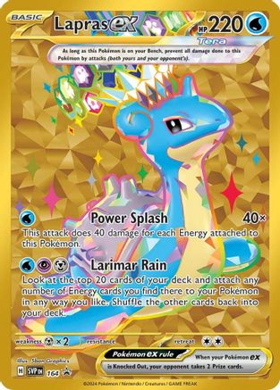 Lapras ex 164 - Holofoil SV Scarlet & Violet Promo Cards