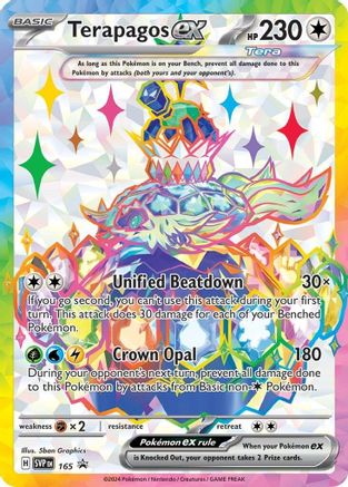 Terapagos ex 165 - Holofoil SV Scarlet & Violet Promo Cards