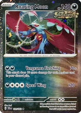 Roaring Moon (Cosmos Holo) 109/162 - Holofoil Miscellaneous Cards & Products
