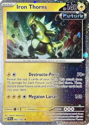 Iron Thorns (Cosmos Holo) 062/162 - Holofoil Miscellaneous Cards & Products