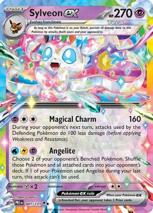 Sylveon ex 041/131 - Holofoil Prismatic Evolutions