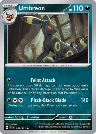 Umbreon 059/131 - Holofoil Prismatic Evolutions