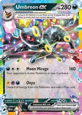 Umbreon ex 060/131 - Holofoil Prismatic Evolutions