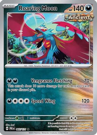 Roaring Moon 065/131 - Holofoil Prismatic Evolutions