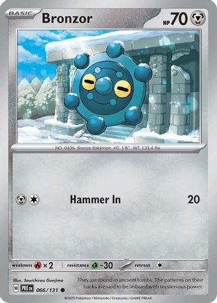 Bronzor 066/131 Prismatic Evolutions