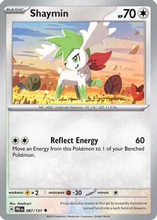 Shaymin 087/131 Prismatic Evolutions
