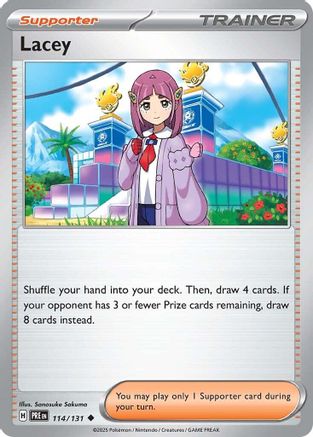 Lacey 114/131 - Reverse Holofoil Prismatic Evolutions