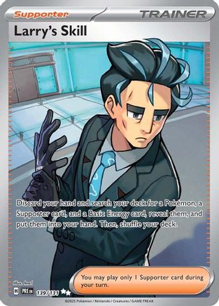 Larry's Skill 139/131 - Holofoil Prismatic Evolutions