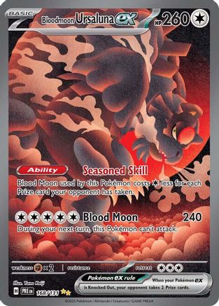 Bloodmoon Ursala ex 168/131 - Holofoil Prismatic Evolutions