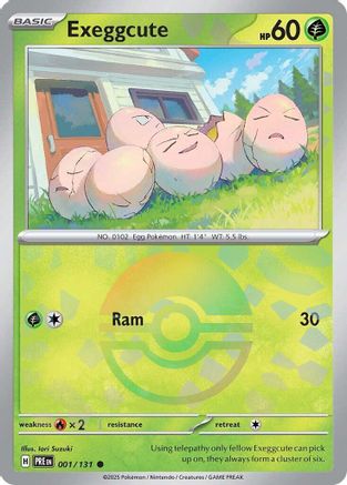 Exeggcute (Poke Ball Pattern) 001/131 - Holofoil Prismatic Evolutions