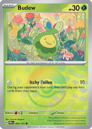Budew (Poke Ball Pattern) 004/131 - Holofoil Prismatic Evolutions