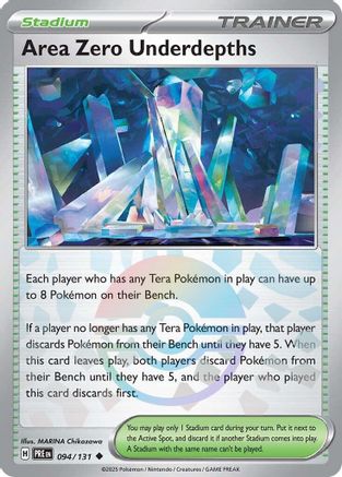 Area Zero underdepths (Poke Ball Pattern) 094/131 - Holofoil Prismatic Evolutions