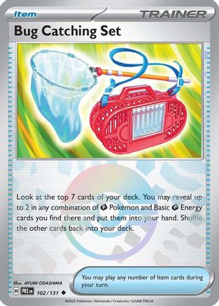 Bug Catching Set (Poke Ball Pattern) 102/131 - Holofoil Prismatic Evolutions