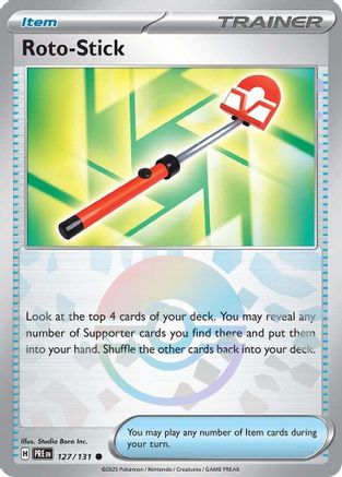Roto-Stick (Poke Ball Pattern) 127/131 - Holofoil Prismatic Evolutions
