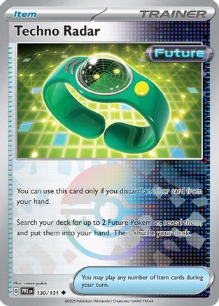 Techno Radar (Poke Ball Pattern) 130/131 - Holofoil Prismatic Evolutions