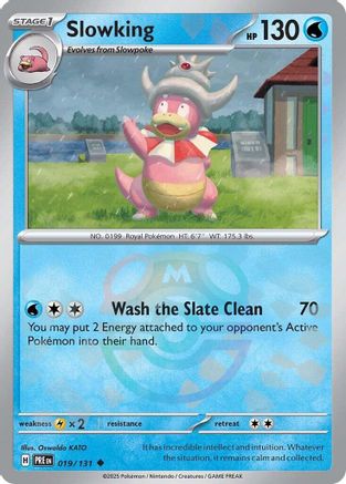 Slowking (Master Ball Pattern) 019/131 - Holofoil Prismatic Evolutions
