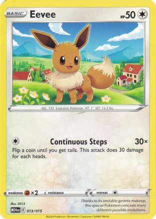 Eevee 013 McDonalds Promos 2024