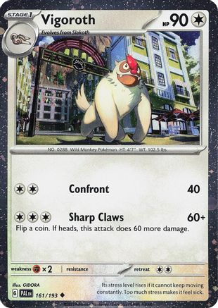 Vigoroth (Cosmos Holo) 161/193 - Holofoil Miscellaneous Cards & Products