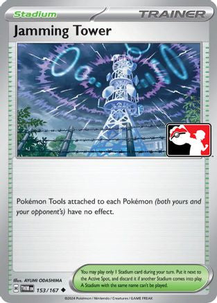 Jamming Tower 153/167 Prize Pack Series Cards