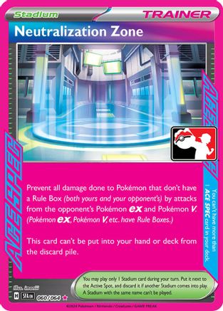 Neutralization Zone 060 - Holofoil Prize Pack Series Cards