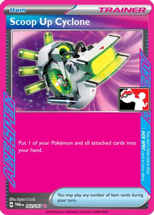 Scoop Up Cyclone 162 - Holofoil Prize Pack Series Cards