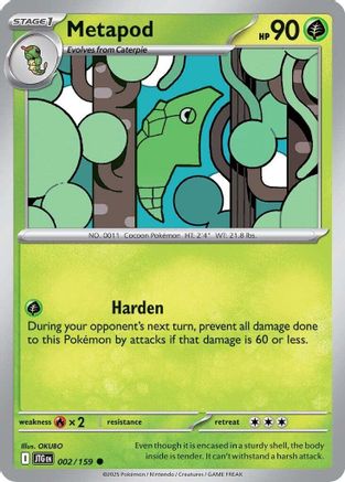 Metapod 002/159 Journey Together - Common