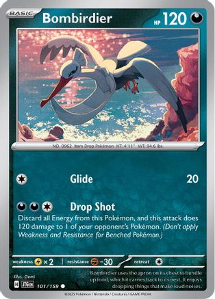 Bombirdier 101/159 - Reverse Holofoil Journey Together - Common