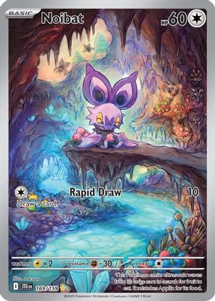 Noibat 169/159 - Holofoil Journey Together - Illustration Rare