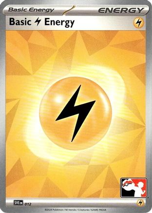 Basic Lightning Energy 012 Prize Pack Series Cards