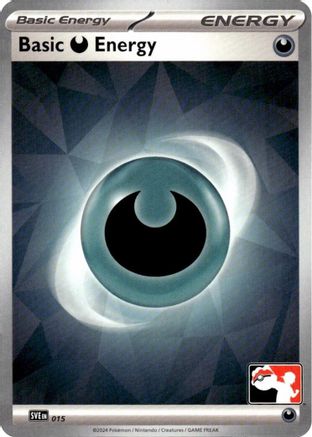 Basic Darkness Energy 015 Prize Pack Series Cards